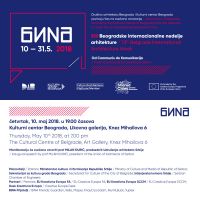 XIII Beogradska nedelja arhitekture &ndash; BINA &ndash; www.bina.rs   - Od Communis do Komunikacija &ndash; od 10. do 31.05.2018.