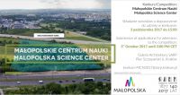 Architectural design competition SARP no 974 for Małopolska Science Center in Krakow
