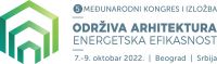 PETI MEĐUNARODNI KONGRES  ODRŽIVA ARHITEKTURA &ndash; ENERGETSKA EFIKASNOST  (SUSTAINABLE ARCHITECTURE &ndash; ENERGY EFFICENCY - SAEE)